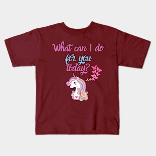 What can I do for you today? Kids T-Shirt